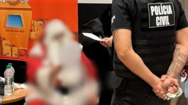 Papai Noel de shopping é condenado por abuso sexual de criança em SC