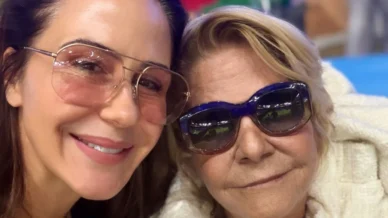 No dia do aniversário, Guilhermina Guinle lamenta morte da mãe: 