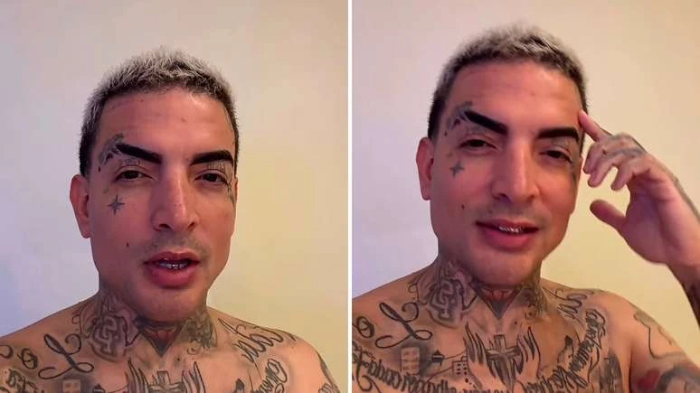 MC Guimê reage a críticas por tatuagens no rosto e rebate pedidos para removê-las: 