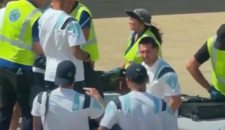 Argentina: reação de Messi em inspeção de segurança no aeroporto viraliza
