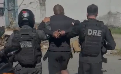 Polícia captura o maior  fornecedor de armas e drogas do CV no Rio