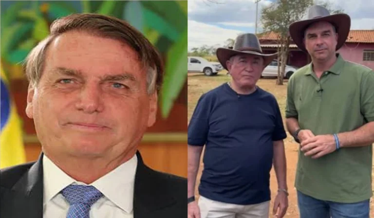 Vídeo: Ao lado de Flávio, Amado Batista não perdoa e manda forte recado para Bolsonaro: ” Eu vou”