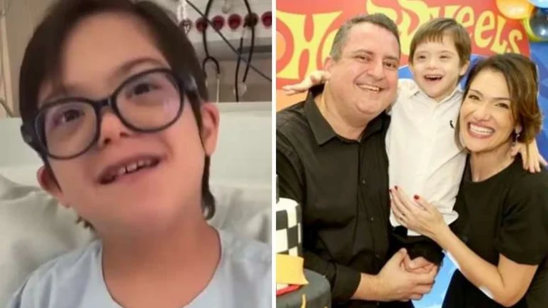 Influenciador mirim com síndrome de Down é internado com infecção grave: ‘Emergência’
