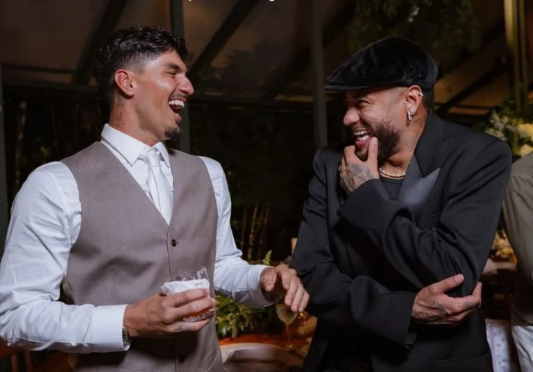 Neymar se desculpa por look “inadequado” no casamento de Gabriel Medina