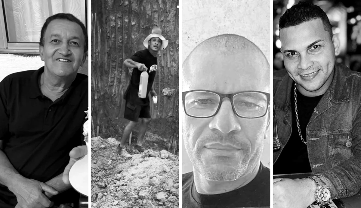 Pai, filho, tio e empresário: Quem eram os quatro homens que perderam a vida soterrados em Cariacica ES