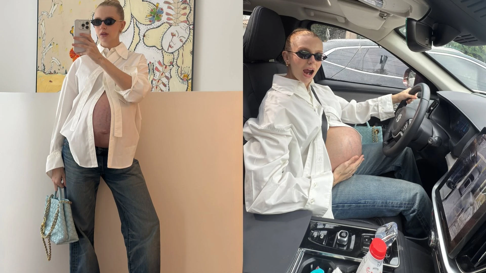 Isa Scherer choca ao exibir barriga: 