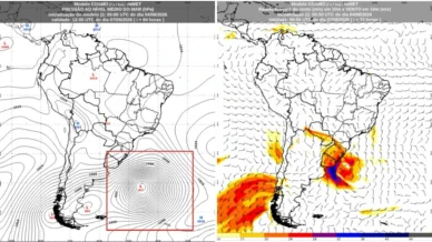 Entenda como o ciclone bomba se forma e porque provoca ventos tão intensos