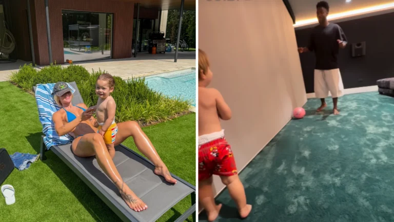 Virginia mostra vídeo de caçula brincando com Vini Jr.; veja