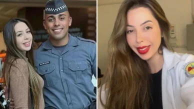 Polícia faz busca na casa de irmã de PM preso por morte de esposa em SP