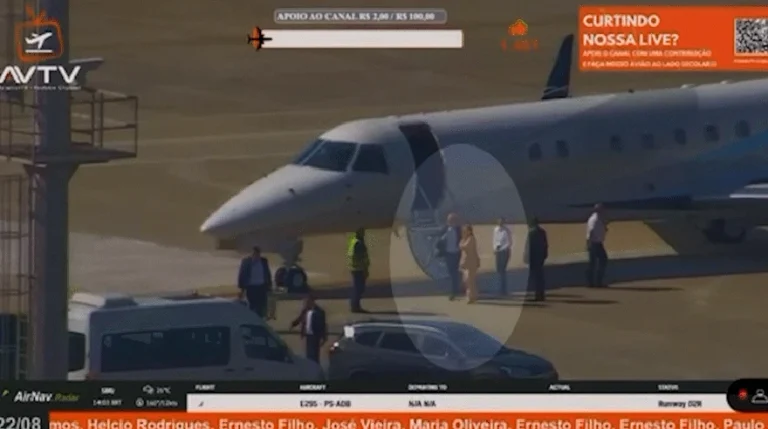 Vídeo mostra Moraes e esposa em jatinho de Daniel Vorcaro, diz jornal