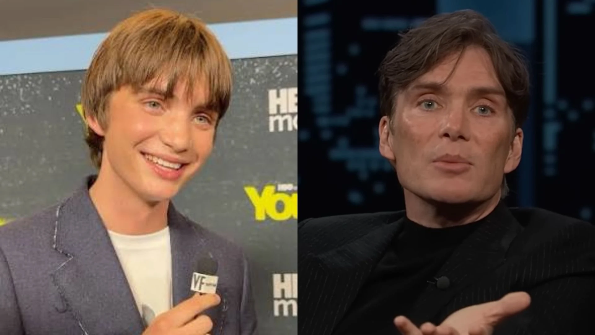 Filho de Cillian Murphy choca por semelhança com o pai famoso: 