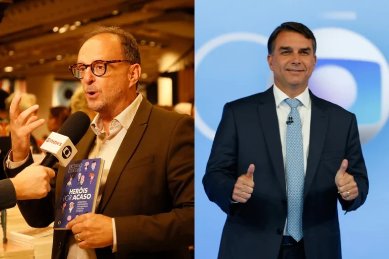 Ao vivo na GloboNews, Octávio Guedes dispara contra Flávio Bolsonaro após derrota: “Golpista”