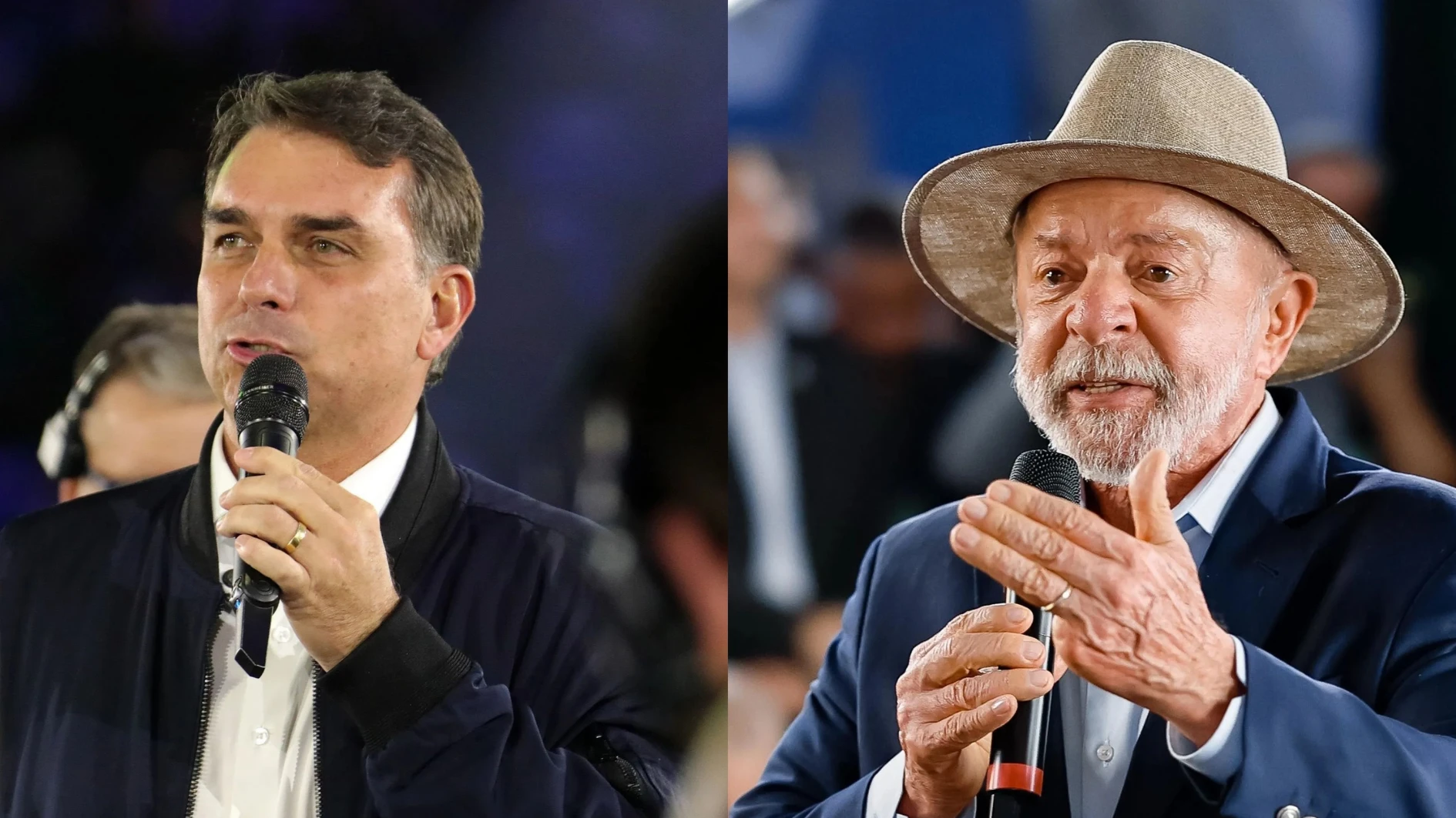 Futura: Flávio tem 48% das intenções de voto no 2º turno; Lula, 45,1%