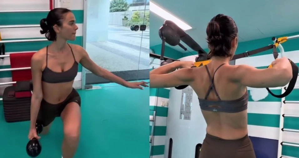 Bruna Marquezine impressiona com habilidade em treino de luta; veja