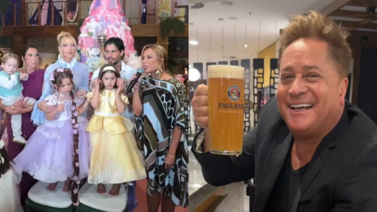 Web sobre falta de Leonardo na festa de Maria Flor: “Não liga para família”