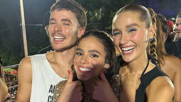 João Lucas dá “pista” sobre Bruna Marquezine ser madrinha do bebê de Sasha