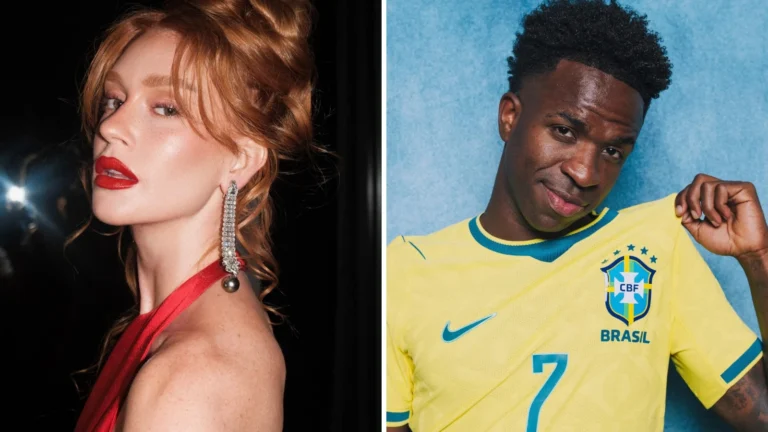Marina Ruy Barbosa se pronuncia sobre rumor de affair com Vini Jr.
